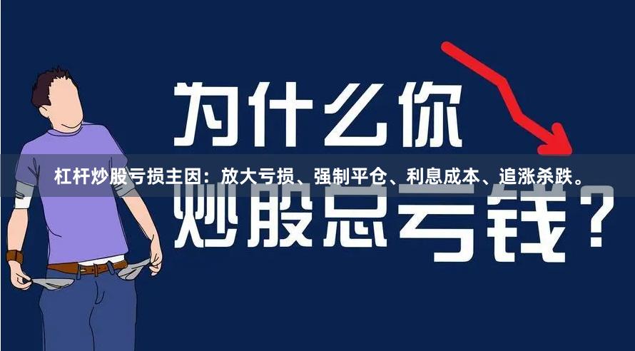 杠杆炒股亏损主因：放大亏损、强制平仓、利息成本、追涨杀跌。