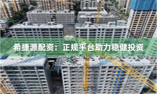 希捷源配资：正规平台助力稳健投资